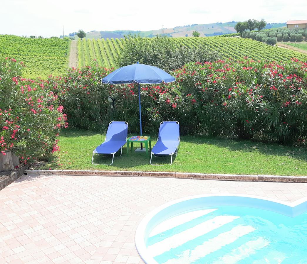 La Casa In Campagna Bed & Breakfast Cossignano Екстериор снимка